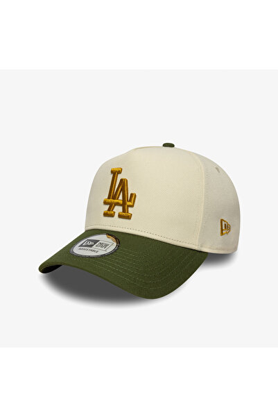 NEW ERA LA Dodgers MLB World Series Patch Unisex Krem Şapka