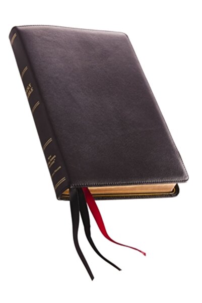 Nelsonword Pub Group NKJV, Biblie cu referințe subțiri, Caractere mari, Piele...