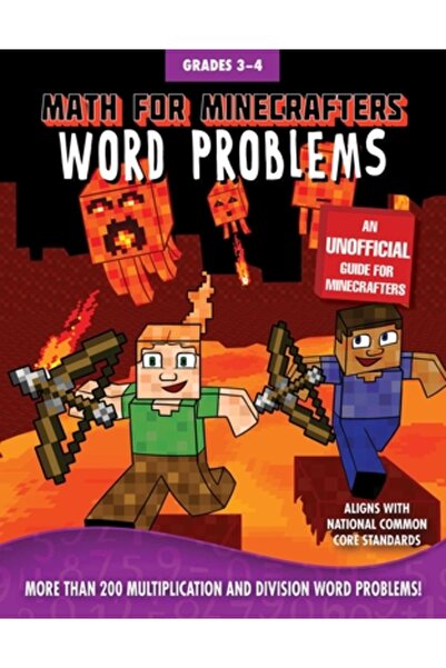 Sky Pony Pr Probleme de matematică pentru jucătorii de Minecraft: clasa a III...