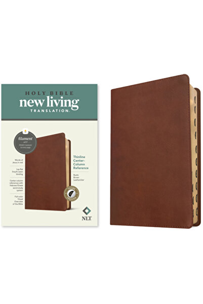 Tyndale House Publ Biblia NLT cu referință pentru coloane centrale subțiri, e...