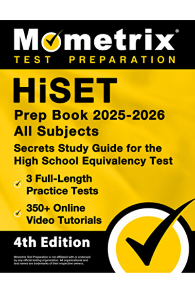 Mometrix Media Llc Caiet pregătitor Hiset 2025-2026 Toate materiile - 3 exame...