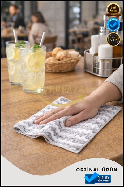 Overbazaar 3-dijelna krpa za čišćenje od mikrovlakana – Mekane teksture , Otp...