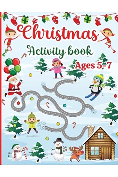 INDEPENDENT CAT Caiet de activități de Crăciun pentru copii cu vârste între 5...