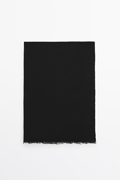 Massimo Dutti İnce hafif %100 yün atkı