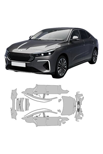 Fit PPF Togg T10F – Tam Gövde Hazır Kesim, 210 Mikron Premium Tpu Şeffaf Boya...