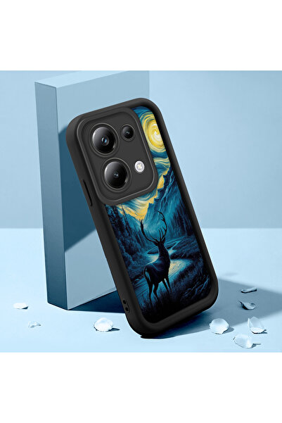 Hontinga حافظة هاتف من السيليكون الناعم المتوافقة مع هاتف Poco M6 Pro 4G مضاد...