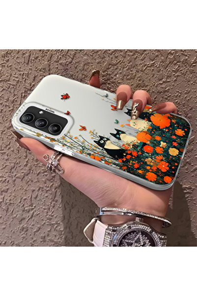 Hontinga حافظة هاتف متوافقة مع هاتف سامسونج جالاكسي A34، حافظة صلبة مقاومة لل...