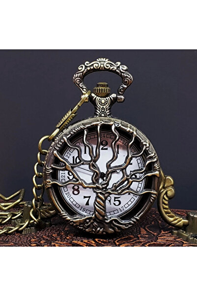 shopwave Tree of Life Design Chain Watch