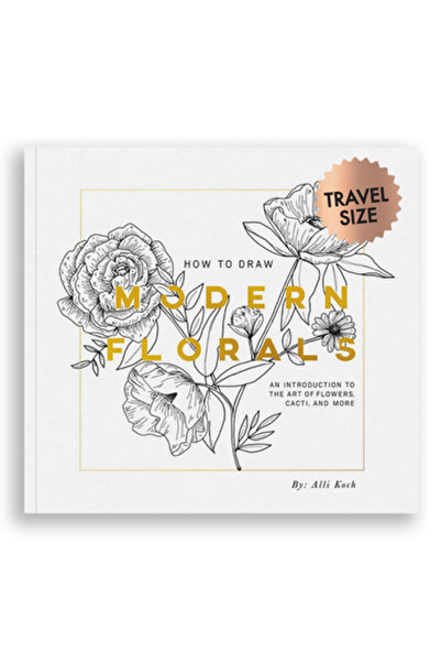 Paige Tate Select Cum să desenezi flori moderne (mini): O ediție de buzunar p...