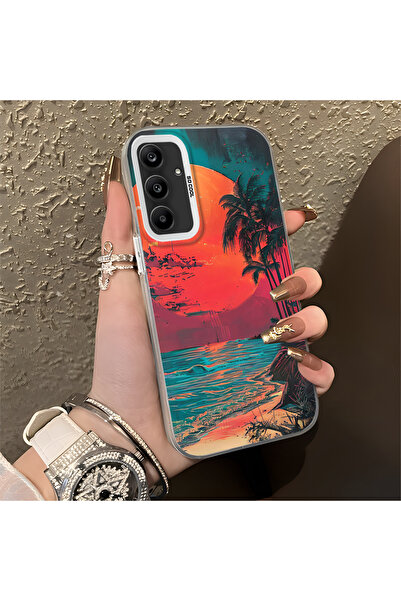 Hontinga حافظة متوافقة مع هاتف سامسونج جالاكسي A25، حافظة هاتف صلبة مضادة للس...