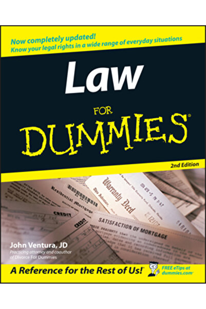 For Dummies Law Yabancı Dil Hobi Kitapları