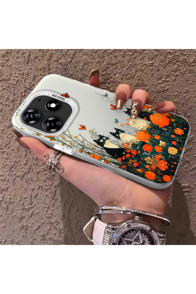 Hontinga Case Compatible with Tecno Spark 10 Pro 4g Phone Case Hard Shell Sho...