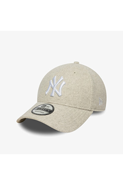 NEW ERA 9Forty New York Yankees Melton Wool Unisex Beige Hat