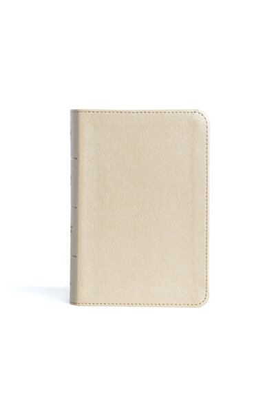 Holman Bibles Biblia compactă de referință CSB cu caractere mari, finisaj pie...