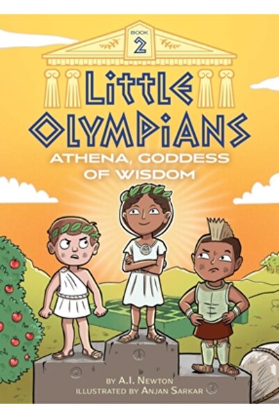 Little Bee Books Micii Olimpieni #2: Atena, Zeița Înțelepciunii