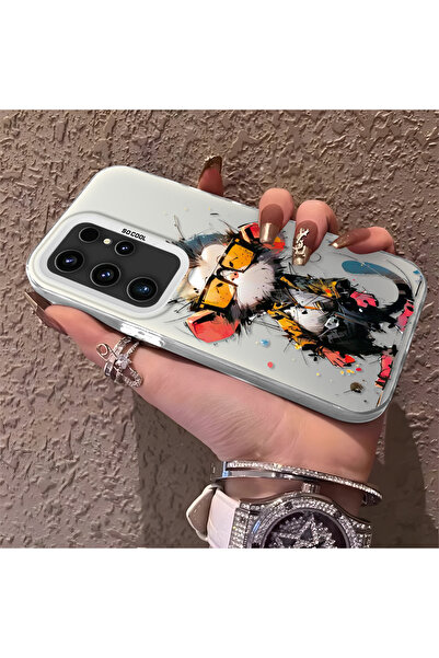 Hontinga حافظة هاتف متوافقة مع هاتف سامسونج جالاكسي S23 الترا، حافظة صلبة مقا...