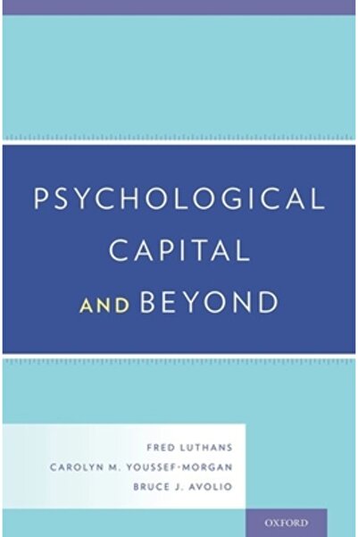 Oxford Univ Pr Capitalul psihologic și nu numai