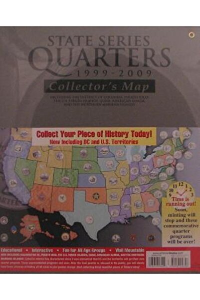 Whitman Pub Llc Harta trimestrială a seriei Whitman State