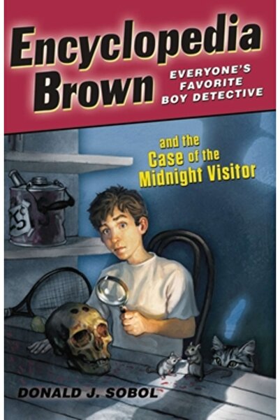 Puffin Books Enciclopedia Brown și cazul vizitatorului de la miezul nopții