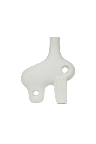 Vitale مزهرية سيراميك طبيعية 29x12x35 سم AK.KW0027