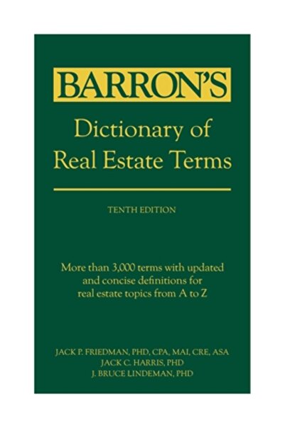 Barrons Education Series Dicționar de termeni imobiliari, ediția a zecea
