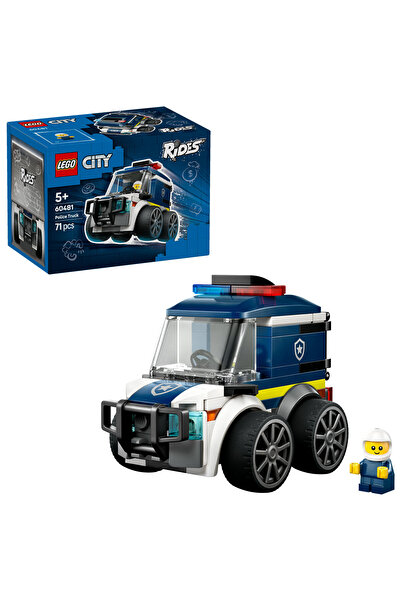 LEGO ®   Vehicule de oraș – Camion de poliție - Set de construcție de jucării...