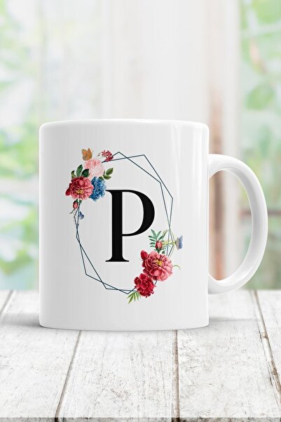 Mio Life كوب بطبعة حرف P