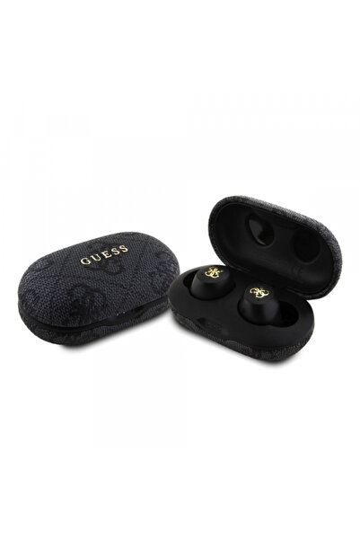 Guess Handsfree Bluetooth 4G Metal, TWS, Negru