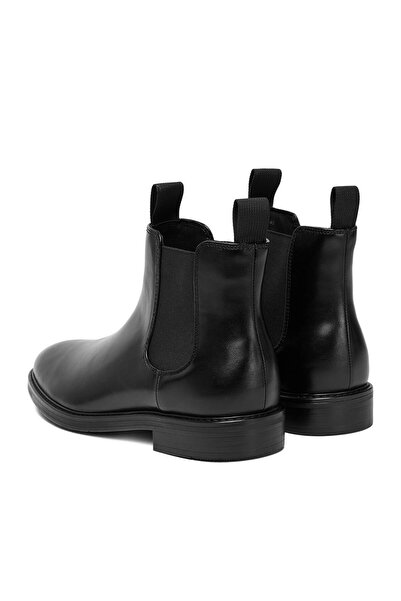 Lanetti Chelsea boots men's black