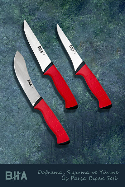 Sürmene Bıçakçı Hacı Ahmet Sürmene Twix Seri Üç Parça Doğrama Sıyırma Yüzme K...