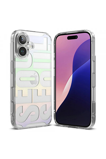 Ringke Husa pentru Apple iPhone 16 Plus, Ringke, Fusion Design, Transparenta
