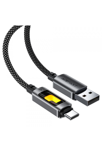 Acefast USB-A - USB-C C21-04 Data and Charging Cable, 18W, 1.2m, Black
