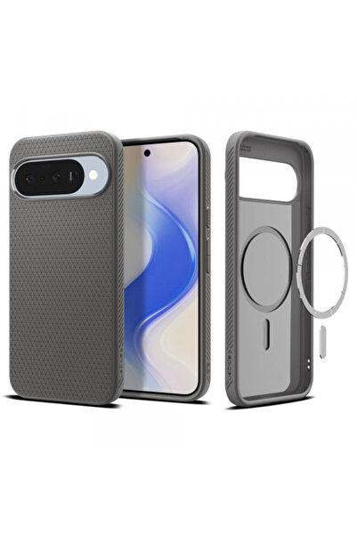 Spigen Husa MagSafe pentru Google Pixel 10 Pro / 10, Spigen, Liquid Air, Gri