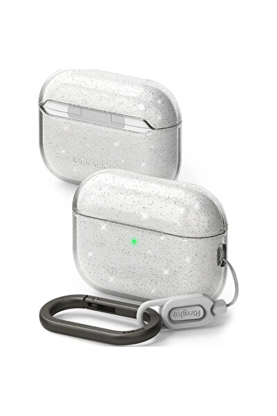 Ringke Husa Air Glitter pentru Apple AirPods Pro 3, Transparenta