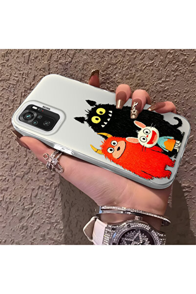 Hontinga حافظة هاتف متوافقة مع هاتف Redmi Note 10S، حافظة صلبة مقاومة للصدمات...