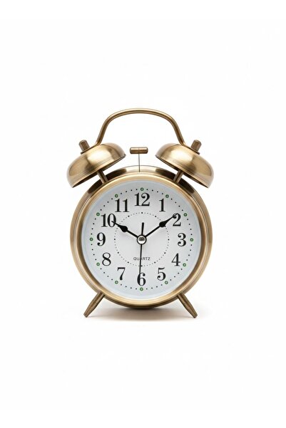 XTRIKE ME Retro Metal Alarmlı Masa Çalar Saati Ofis ve İçin Dekoratif Hediyel...