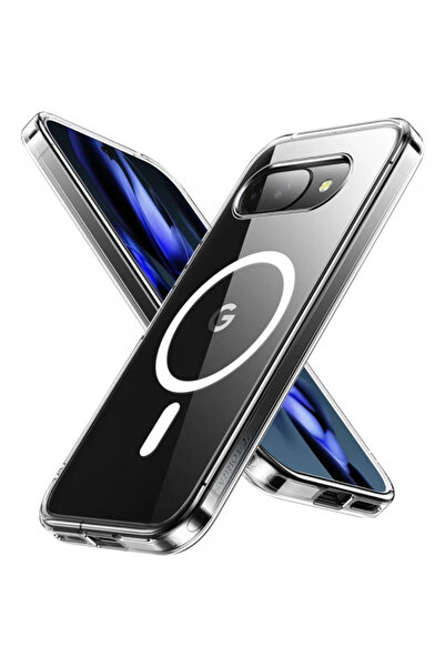 TORRAS Husa MagSafe pentru Google Pixel 9a, Torras, Diamond, Transparenta