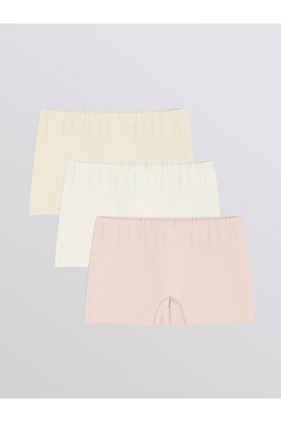LC Waikiki ملابس RMZ GİYİM FARKIYLI بوكسر للبنات 3 قطع