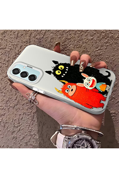 Hontinga حافظة هاتف متوافقة مع هاتف سامسونج جالاكسي M15، حافظة صلبة مقاومة لل...