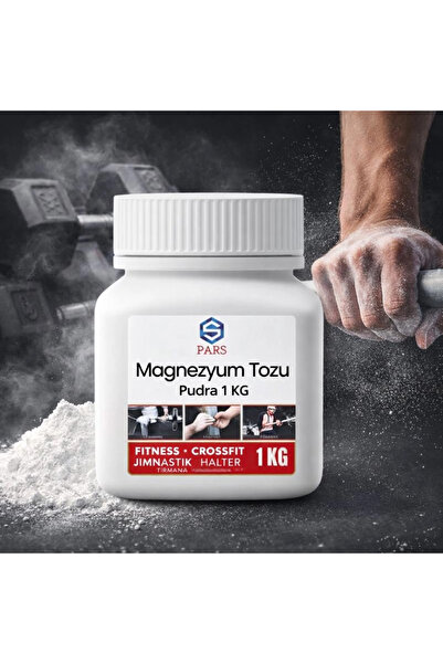 Pars Chalk Magnezyum Tozu Pudra 1 Kg Fitnes Crossfit Jimnastik Halter Tırmanma