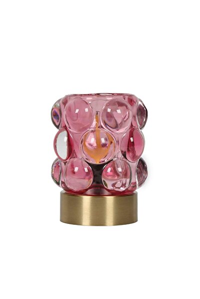 Vitale Bologna Kırmızı Led Fener 9*9*11 cm AK.KI0037