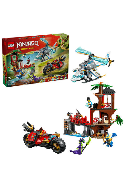 LEGO ®   NINJAGO ®   Ninja Tool Tree House Battle 71857 - Set de construcție ...