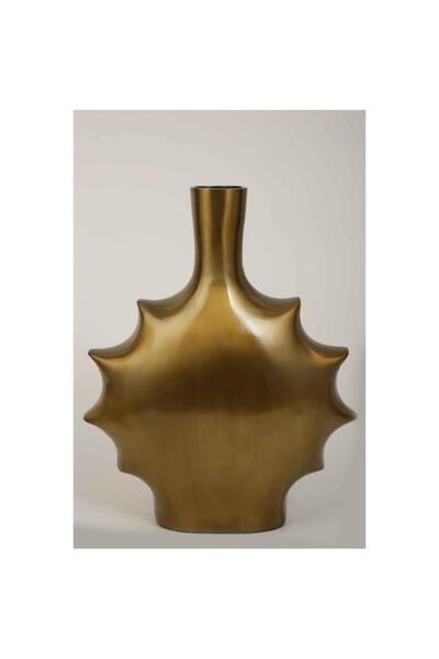 Vitale مزهرية ذهبية على شكل شمس 26*8*32 سم AK.KV0397