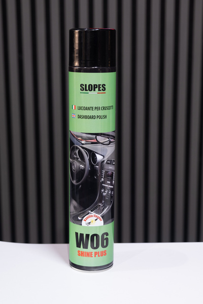 slopes W06 Shine Plus Torpido Parlatıcı Sprey Vanilya Kokulu 750ml