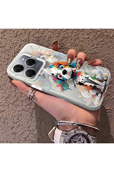 Hontinga حافظة هاتف متوافقة مع هاتف Tecno Spark 20 Pro، حافظة صلبة مقاومة للص...