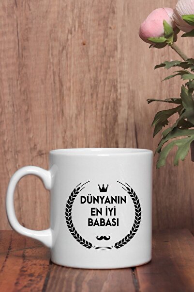 Mio Life World's Best Dad Mug Cup Ceramic Coffee Cup Father's Day Gift