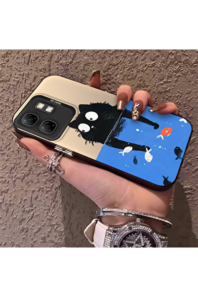 Hontinga حافظة هاتف متوافقة مع هاتف Infinix Smart 9، حافظة صلبة مقاومة للصدما...