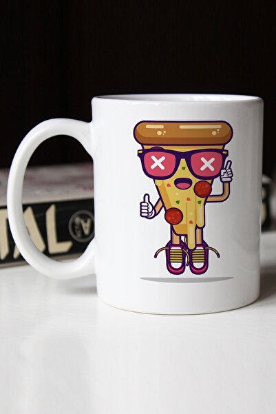 Mio Life كوب كوب بطبعة بيتزا مان M4k702