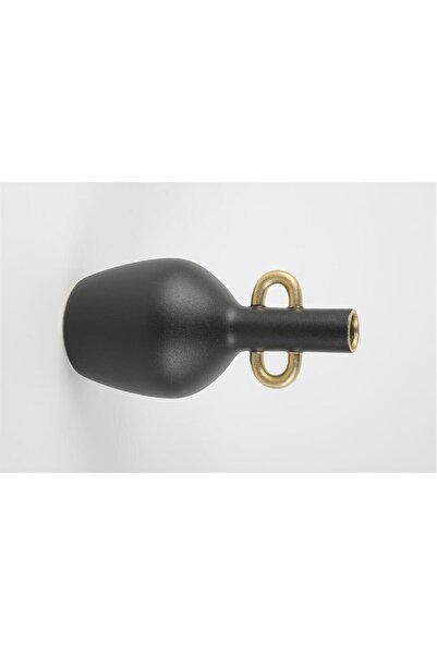 Vitale مكعب سيراميك أسود بمقبض 15*15*30 سم AK.LA0043