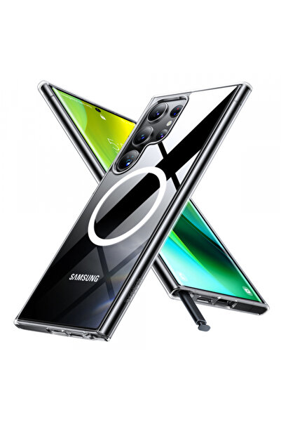 TORRAS Husa MagSafe pentru Samsung Galaxy S24 Ultra S928, Torras, Diamond, Tr...